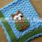 Cute handmade crochet baby blanket crochet owl blanket baby cuddle blanket