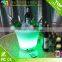 Chargeable plastic LED Ice Bucket,China Wholesale Customed Ice Bucket Led wine rack