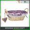 Decorative Wicker Natural Willow Wine Storage Baskets                        
                                                Quality Choice