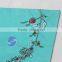 bule color heat resistant embroidery table placemats
