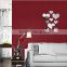 2016 New arrival 3d home wall acrylic mirror stickers