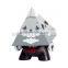 Triangle head pvc vinyl figure toys, novelty Triangle head pvc vinyl figure toys, custom soft PVC vinyl figure toys