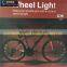 Bicycle Light Wheel Light 6 Colors be Choosen 3AA Battery Operated Long Life Time