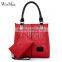 Large PU leather fashion handbag lady tote bag with small clutch purse                        
                                                                                Supplier's Choice