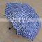 Hot sale creative zebra folding smart umbrella