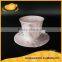 Modern Fancy Ceramic Expresso Coffee Cup and Saucer