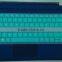 silicone keyboard cover for microsoft surface pro 3 type cover