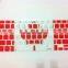 custom keyboard skin with Canada flag