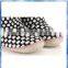 monochrome popcorn knit woman boot