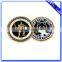 Wholesale customized enamel antique silver promotional coins