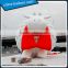 8m attractive inflatable sheep model / giant inflatable lamb with red scarf for outdoor decoration