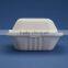 HL-66 6 Inch Bagasse Hamburger Box Clamshell