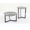 T021 6 seater glass dining table