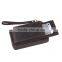 Fashion Style Men Wallet With Mobile Phone Holder, Men's Genuine Leather Clutch Bag With Multi-card Bits