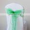 Factory Selling Organza Chair Sashes For Wedding Decoration