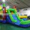 Hot selling popular small crayon combo inflatable bouncer combo for kids play