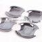 ABS Chrome Handle Insert Bowl Cover Trim 4 Pcs For TIIDA Hatchback Car Parts Accessories 2011