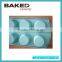 high quality bakeware 6 cup muffin pan nonstick baking tools
