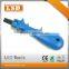 Insert installation tool for seating wire into telecom terminal block,telecom impact tool LS-320