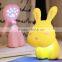 New product modern rabbit rechargeable led desk lamp
