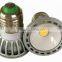 black aluminum house china new innovative product 3w cob spot led with white reflection cup