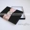Black Color Silk Wedding Invitation Box With Crown Brooch Embellishment