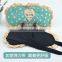 High quality traveling polar fleece blindfold dark circle removing cream fashion lace stress-free sleep cotton eye mask