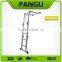 20 steps aluminium extension ladder