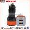 Car Charger Adaptor Bullet Dual Mini USB 2-Port for Samsung Apple iPhone 4 S 5
