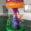coin operated carousel kiddie ride game machine amusement ride arcade machine double flying of amusement park for sale