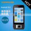 4.3 inch Android 4G LTE Portable Multifunctional Handheld Terminal with NFC reader barcode scanner and Fingerprint reader