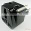 Twin socket, Euro Europe 4.0 plug Universal Travel Adapter Plug Converter AU US UK to EU plug travel adapter