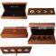 High Glossy Finish Wooden Coin Case for 4pcs of coin with Romovable Wooden Tray