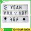 PDL A3/A4/A5 LED Light Box With Replaceable Letters