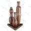 Wooden Flower Vases