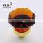 1 1/9 inch Victorian style honey amber modern kitchen cabinets crystal knobs