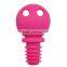 2015 Smile face Silicone Wine Corks , Silicone Wine Stopper