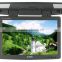 15 inch flip down monitor roof mounting monitor with dual video input
