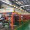 Save space steel platform stacking warehouse storage rack