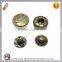High Quality Custom Logo Press Metal Snap Button For Handbag