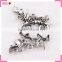 Dog shaped metal pendant designs for women, imitate antique silver dog pendant