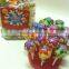 15g Custom Fruit / Yogueta Muti Flavour Round Lollipop Candy