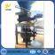 Rotary feeder for coal ash and bulk material discharge