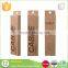 Foldable recyclable custom brown kraft paper packaging for iphone charger cable