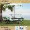 Guangdong outdoor furniture design stackable sun lounger(L014)