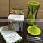 multi blade vegetable slicer / stainless steel spiral vegetable slicer / rotary vegetable slicer