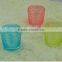 colorful glass cup factory shot glass made in china promotion wine glass
