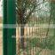 colored powder coated Peach shape section 50x70mm size metal post fencing support polar
