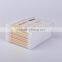 200PCS Bamboo Stick Makeup Cotton Swabs Q-tips Holder