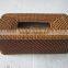 Tissue box from rattan bamboo Vietnam with best price